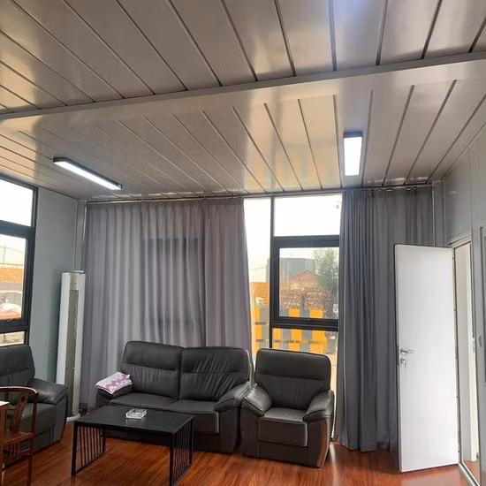 China Factory Modular 20FT Klassenzimmer 4 Schlafzimmer Fertighäuser Moderner Wohncontainer Hausbau Wohnung Fertighaus/Fertighaus zum Verkauf