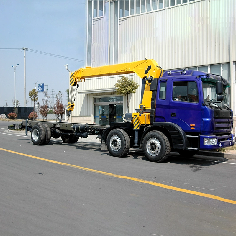 Good Price 14 Ton 18.5 M Boom Length Stiff Boom Truck Loader Crane Sps35000